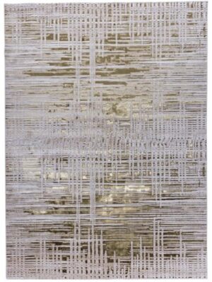 ZURIA-DORADO/ GRIS-152 X 244 1021C152