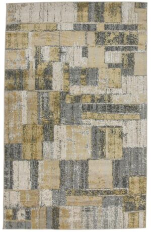 AMIRA-DORADO/GRIS-152 X 244 1037C152