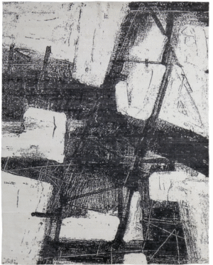 CODA-BLACK/-WHITE-2' X 3'