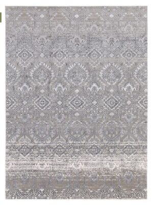 MACKLAINE-SILVER/IVORY-8' X 11'
