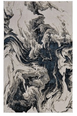 MICAH-BLACK/IVORY-8' X 11'