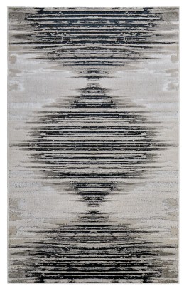 MICAH-BLACK/SILVER-1'-6" X 1'-6" Square
